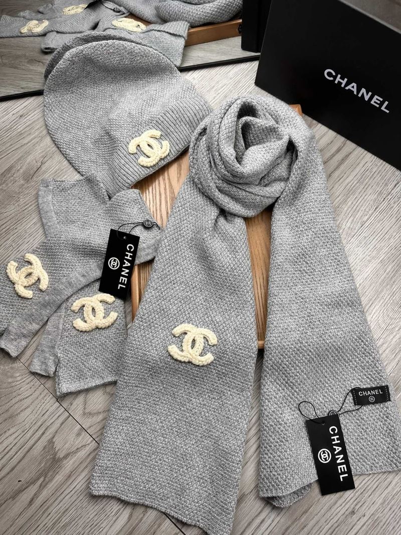 Chanel Caps Scarfs